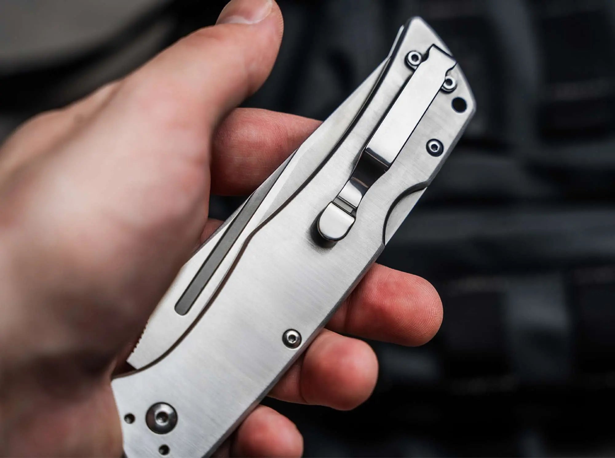 Böker Plus MEK Taschenmesser – robustes Einsatzmesser mit Nitro-V Klinge & Edelstahlgriff Böker Plus