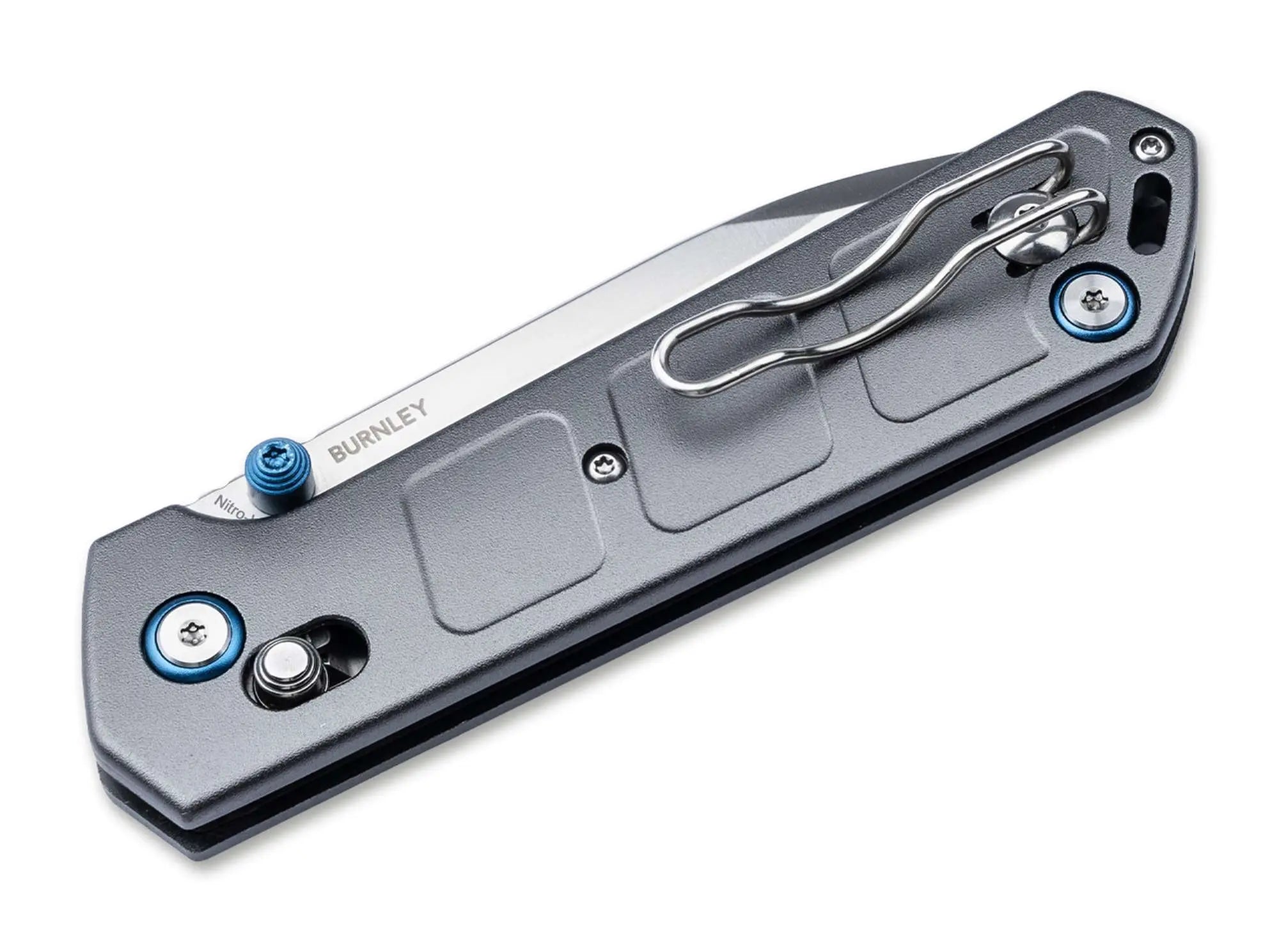 Böker Plus Kihon DC Alu – EDC Taschenmesser mit Nitro-V Klinge, Crossbar Lock & Aluminiumgriff Böker Plus