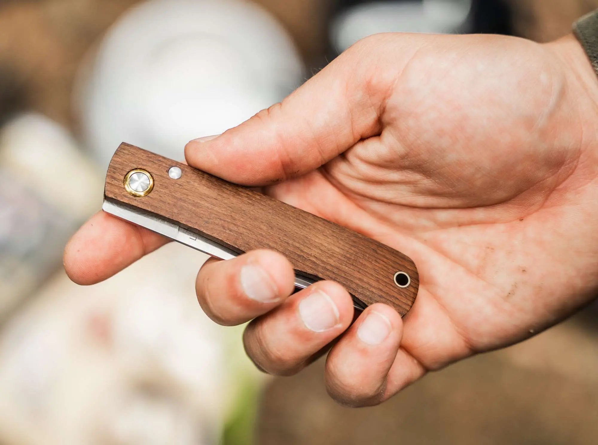Böker Plus Rusticus Medium – Klassisches Taschenmesser im zeitlosen Design Böker Plus
