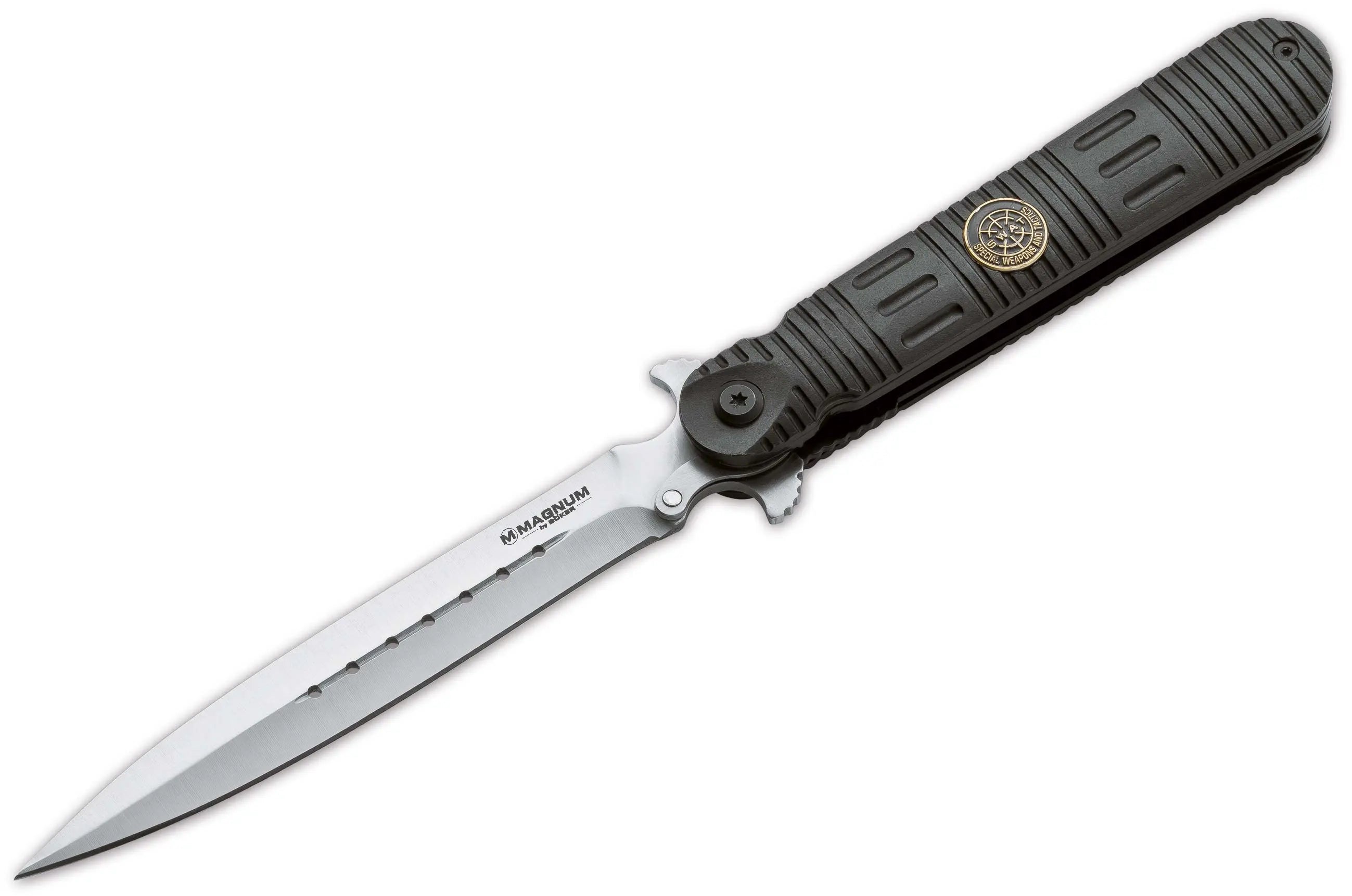 Böker Magnum SWAT Transformer – taktisches Taschenmesser mit Klingenschutz & 440A-Stahl Böker Magnum