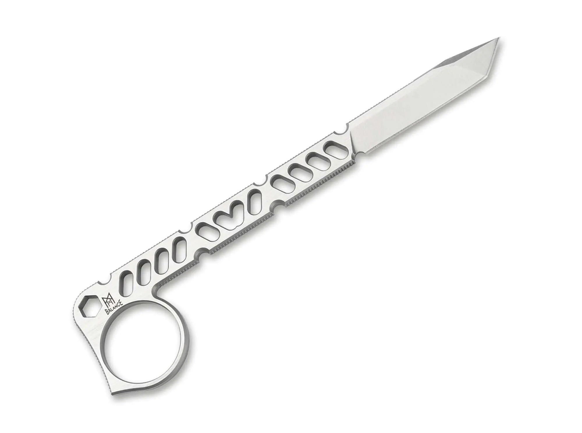 Midgards Messer The Sigurd T Tanto – Kompaktes Neck Knife mit nordischer Seele Böker Plus