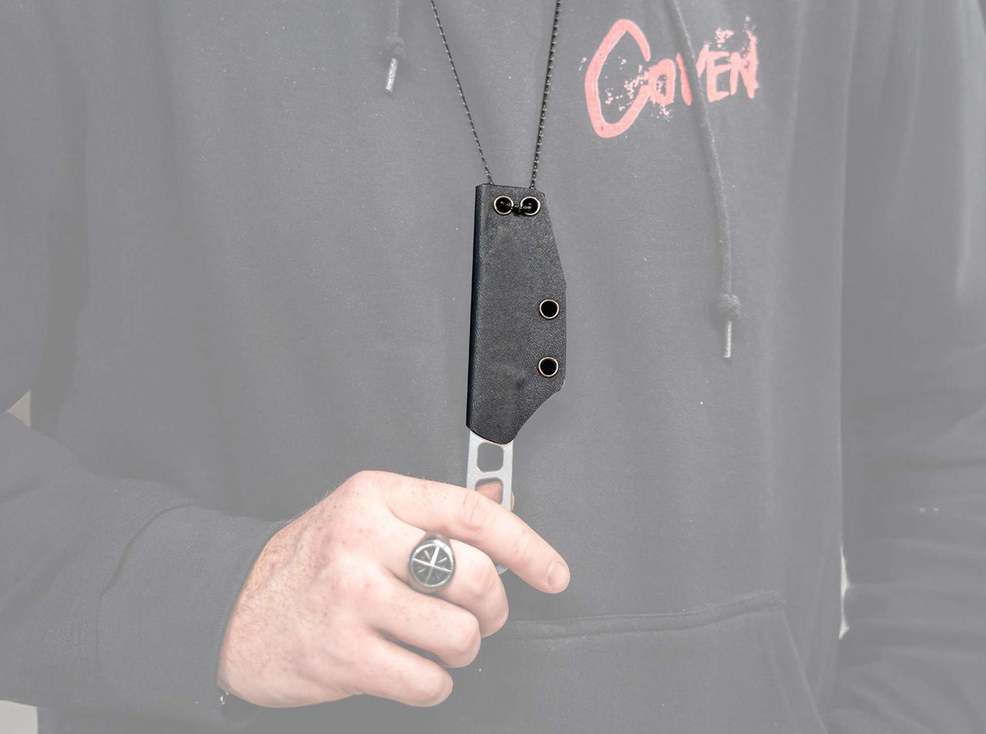 Böker Kydexscheide Slim BFF Packlite – Kydex-Scheide mit Kugelkette für BFF Packlite GMELCH