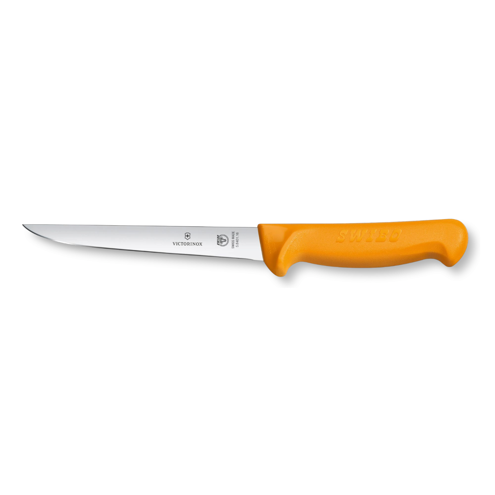 Victorinox Swibo Ausbeinmesser 14 cm gerade – Victorinox Profi-Messer orange 5.8401.14 Victorinox
