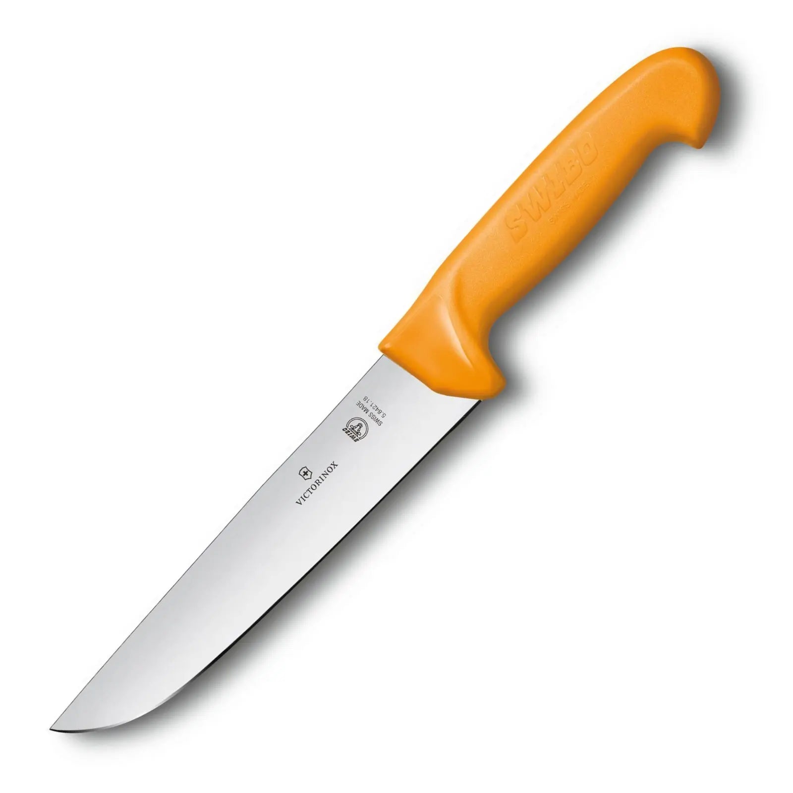 Victorinox Swibo Schlachtmesser mit 18 cm gerader Klinge. Hygienisch, robust & spülmaschinenfest 5.8421.18 Victorinox