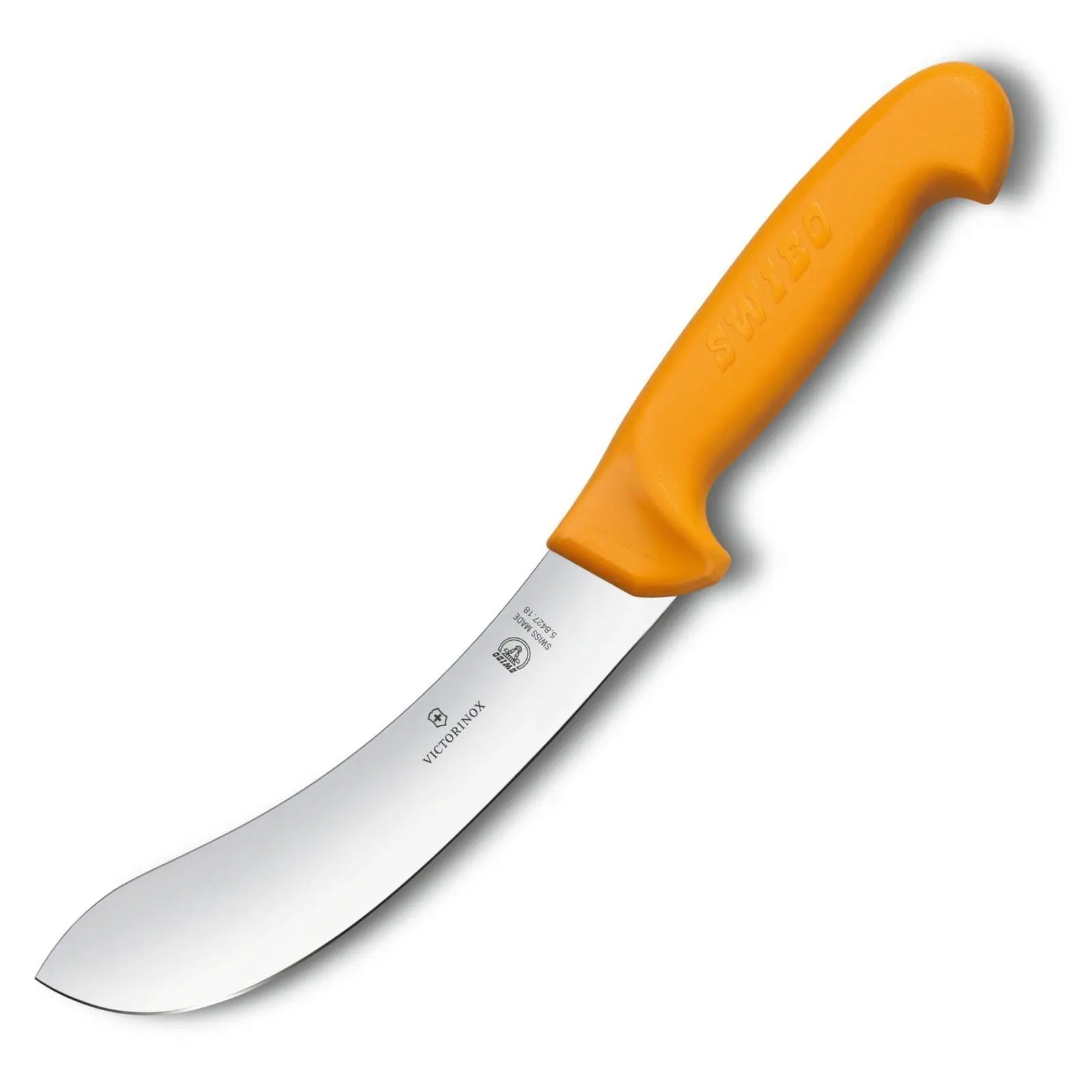 Victorinox Swibo Abhäutemesser mit 18 cm gerader Klinge – ideal für präzises Abhäuten. Ergonomisch, spülmaschinenfest & rutschfest 5.8427.18 Victorinox