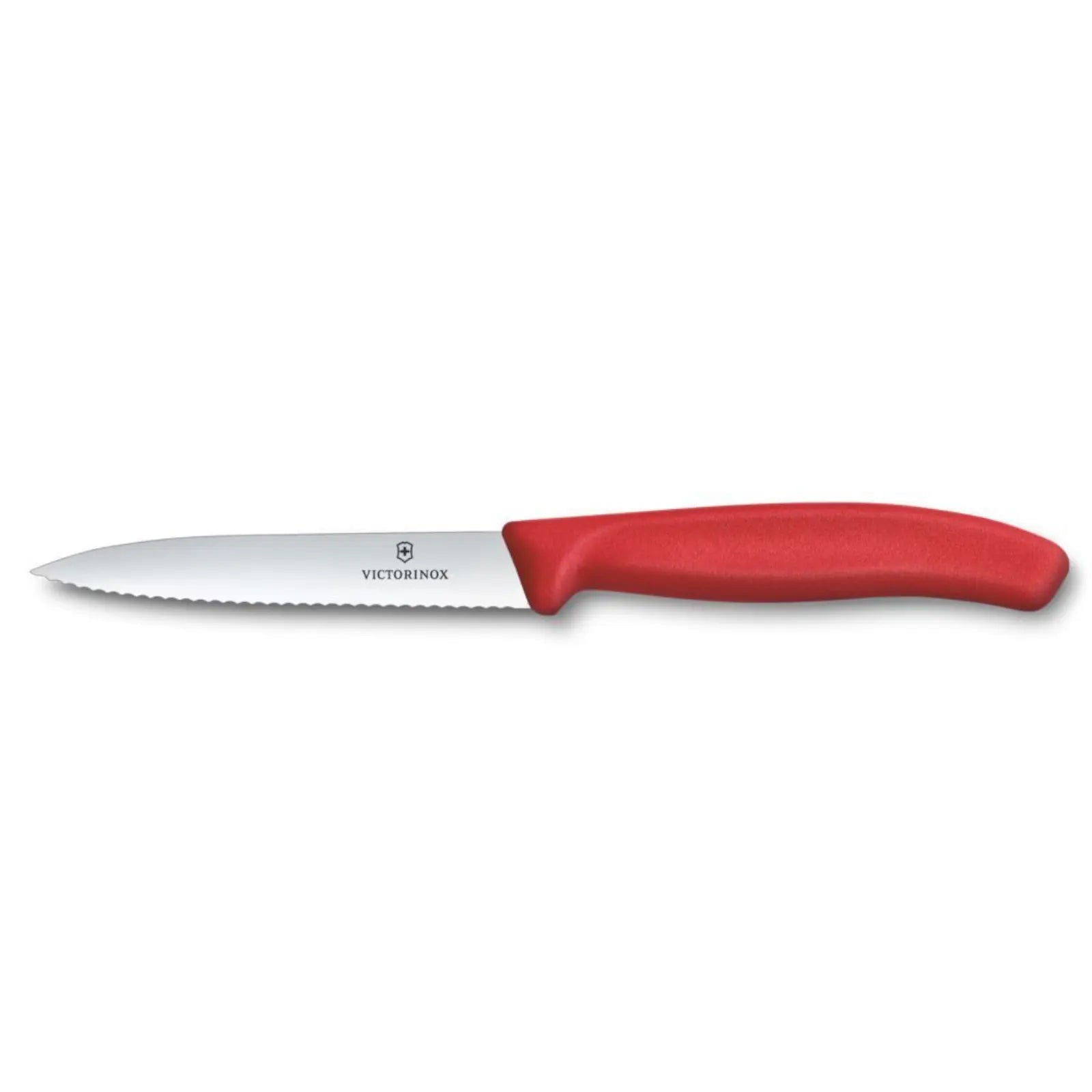 Victorinox Swiss Classic Gemüsemesser 10cm mit Wellenschliff spülmaschinenfest Victorinox