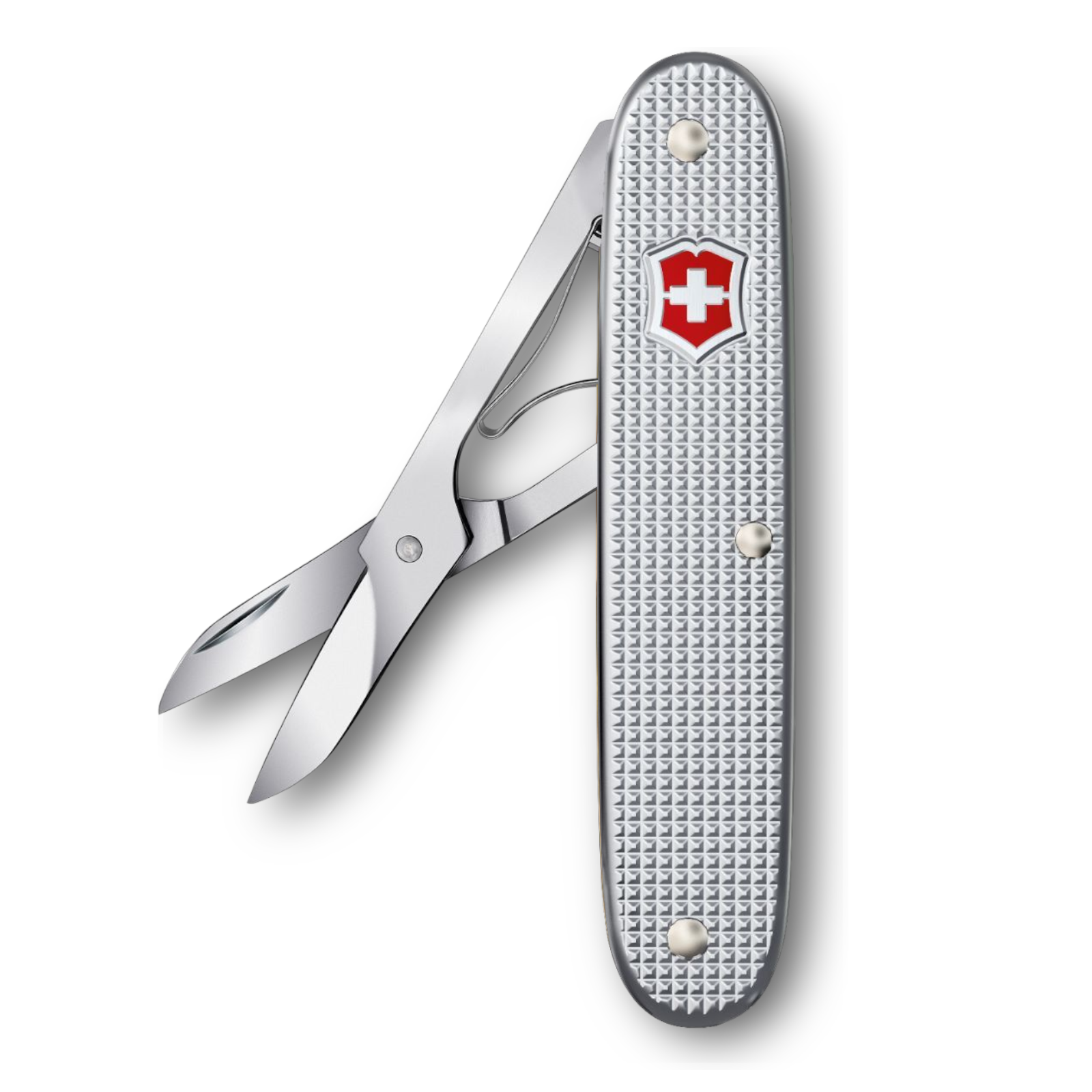 Victorinox Companion X Alox Silber – 93 mm mit Schere, ohne Klinge Victorinox