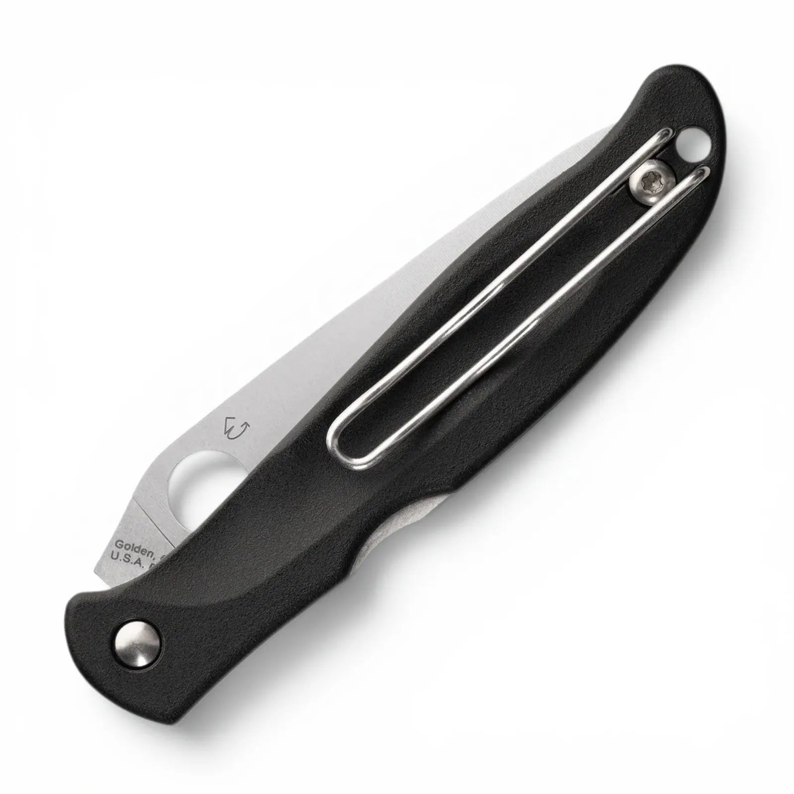 Spyderco Charisma – CTS BD1N, Black FRN, 23 g - GMELCH
