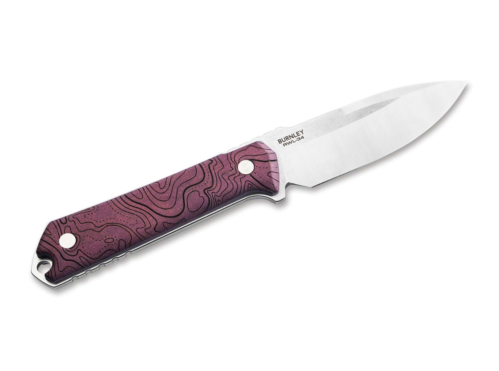 Böker Kiboku Richlite Red Topo | Feststehendes Messer RWL-34 Böker Manufaktur Solingen