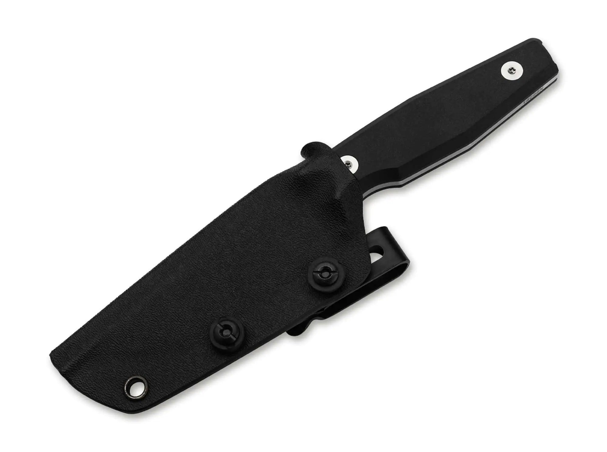 Böker Daily Knives AK4 14C28N – Feststehendes EDC & Outdoor Messer mit Richlite Griff | Made in Solingen Böker Manufaktur Solingen