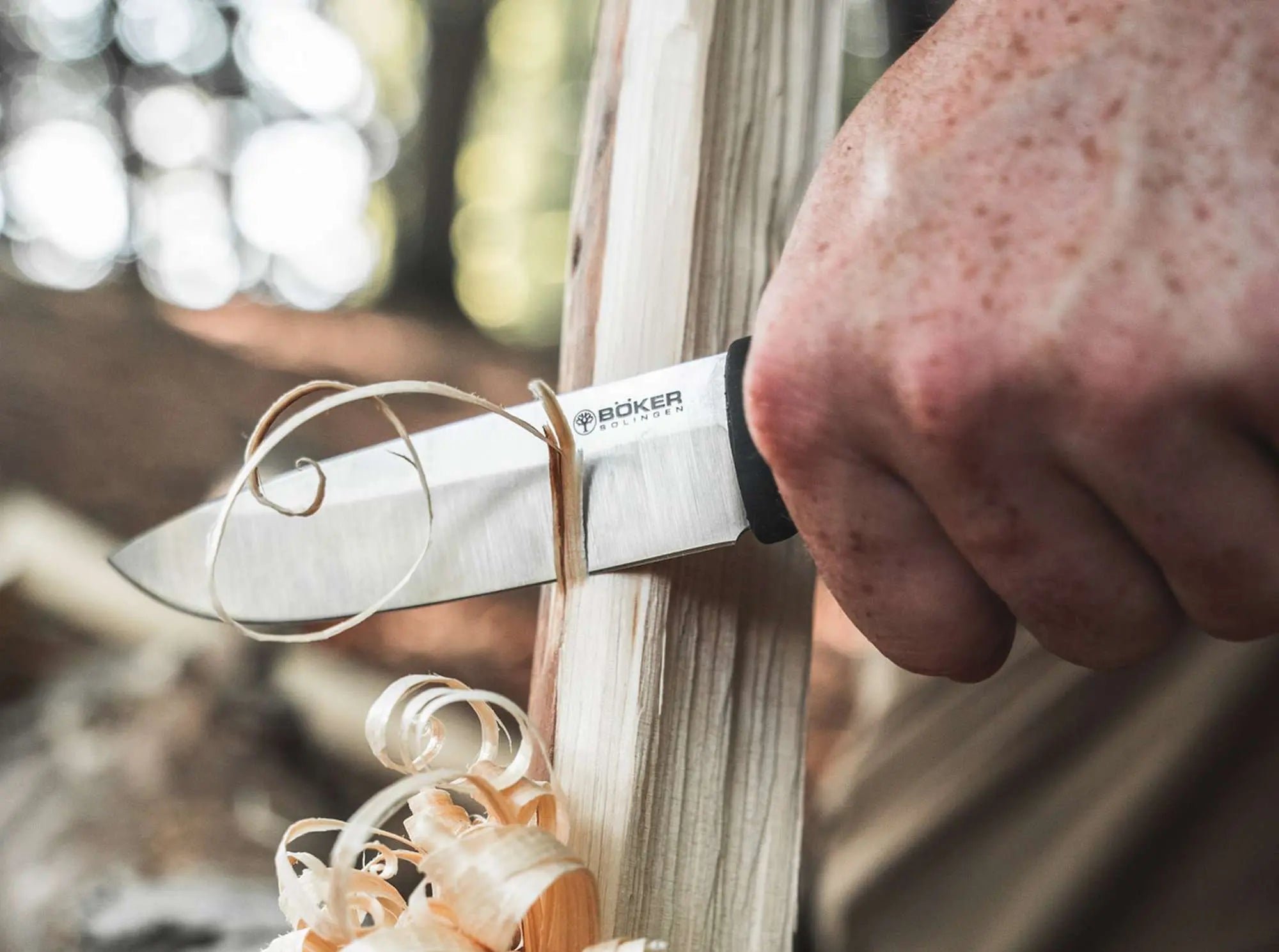 Böker Bronco Basic – CPM-3V Outdoor Messer – Solingen – feststehend inkl. Lederscheide Böker Manufaktur Solingen