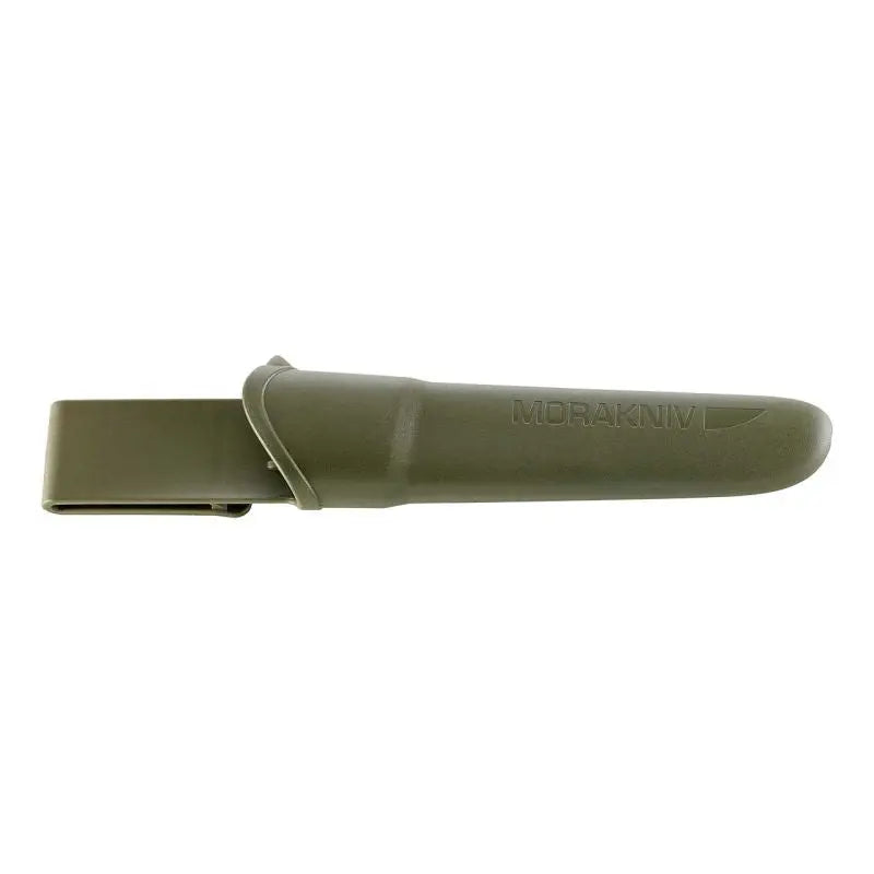 Morakniv Companion (S) Outdoor Messer MG – 12C27 Edelstahl mit Scandi-Schliff & rutschfestem Griff Morakniv