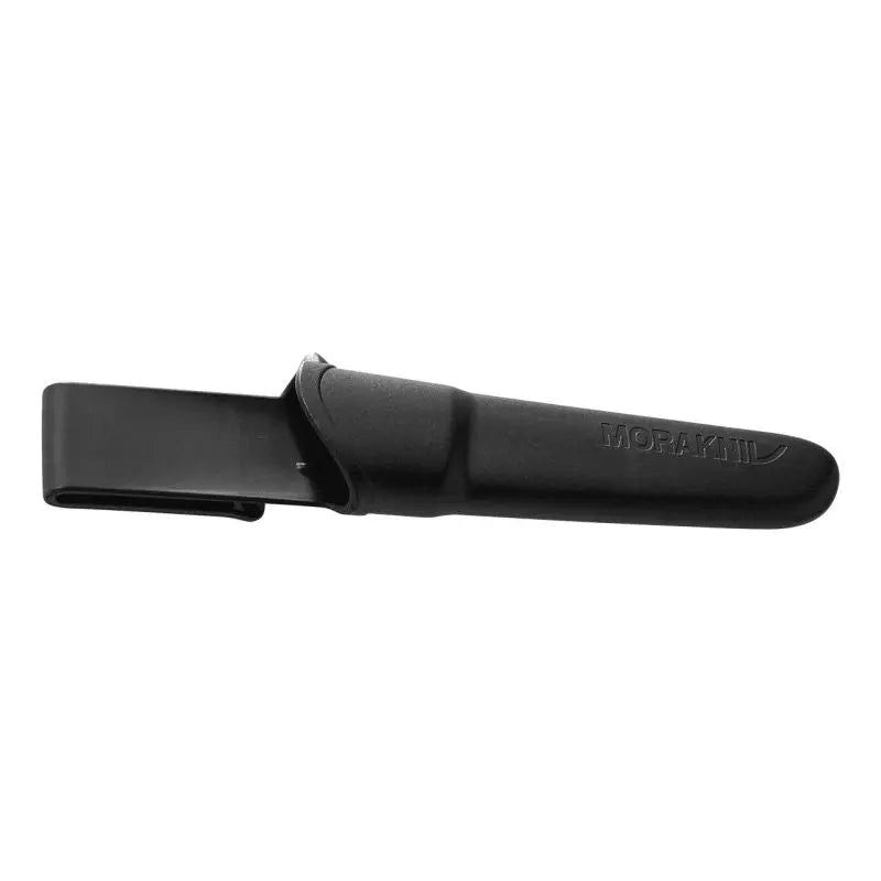 Morakniv Companion (S) Outdoor Messer Black – 12C27 Edelstahl mit Scandi-Schliff & rutschfestem Griff Morakniv