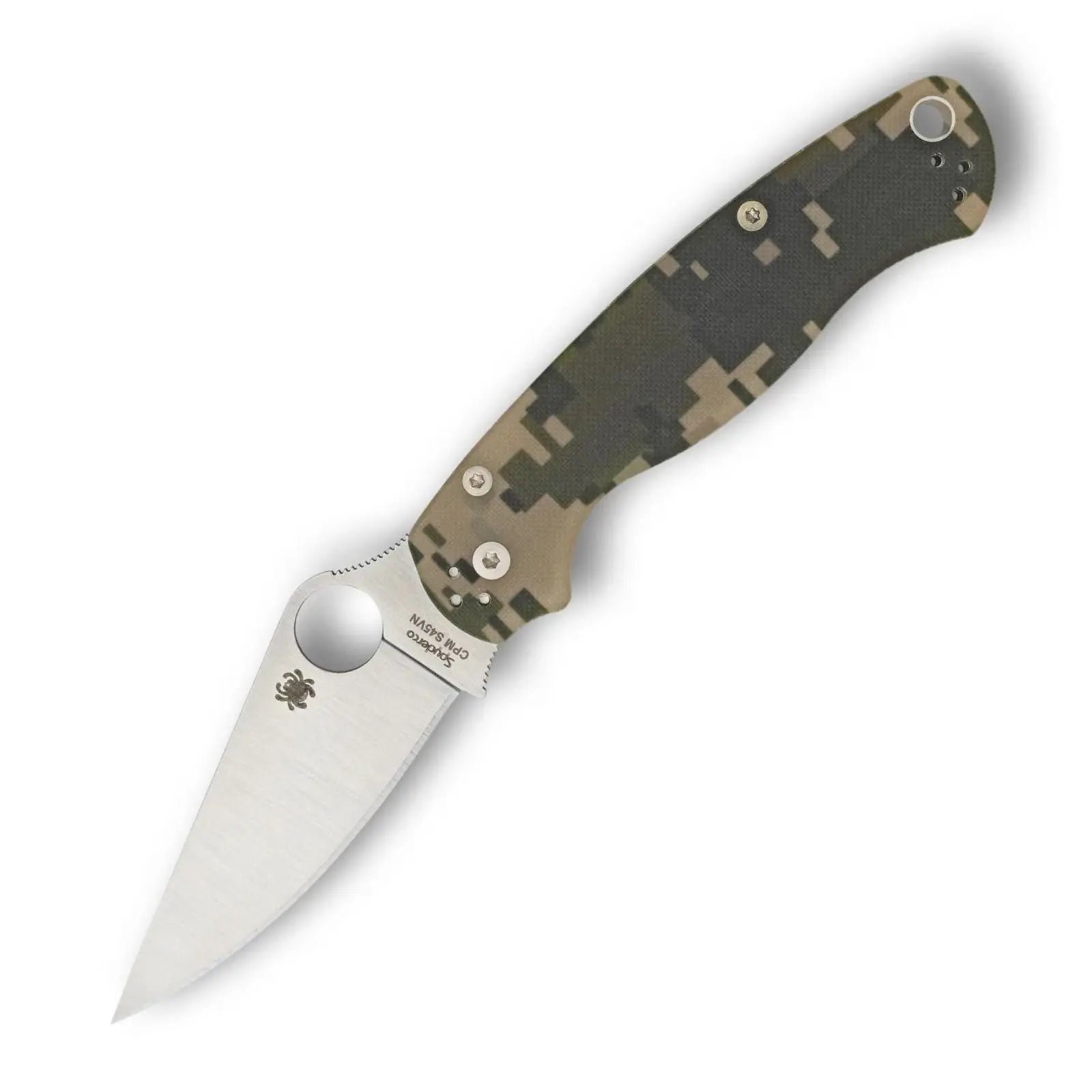 Spyderco C81GPCMO2 Para Military 2 – CPM-S45VN, G-10 Camo Griff, USA Spyderco