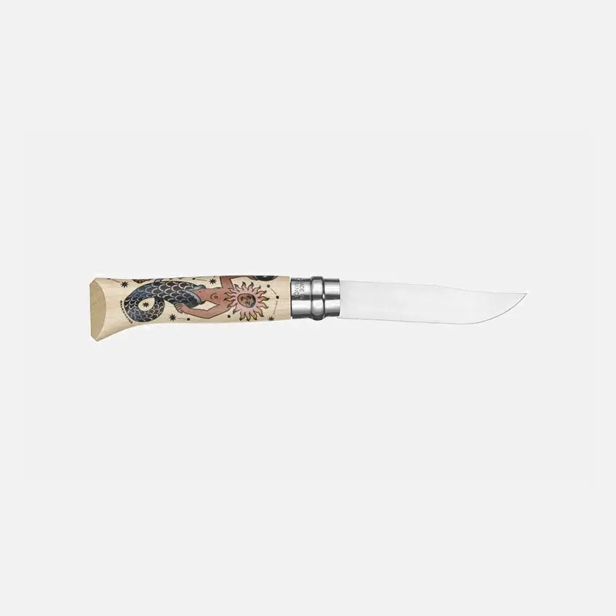 Opinel N°08 Cosmos Dalkhafine – Limitierte Edition (8.200 Stück, Made in France) Opinel