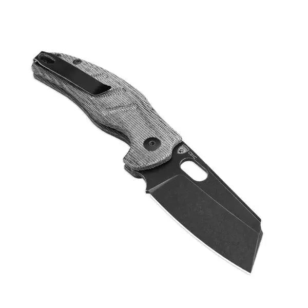 Kizer Sheepdog C01C Micarta Black Button Lock Kizer