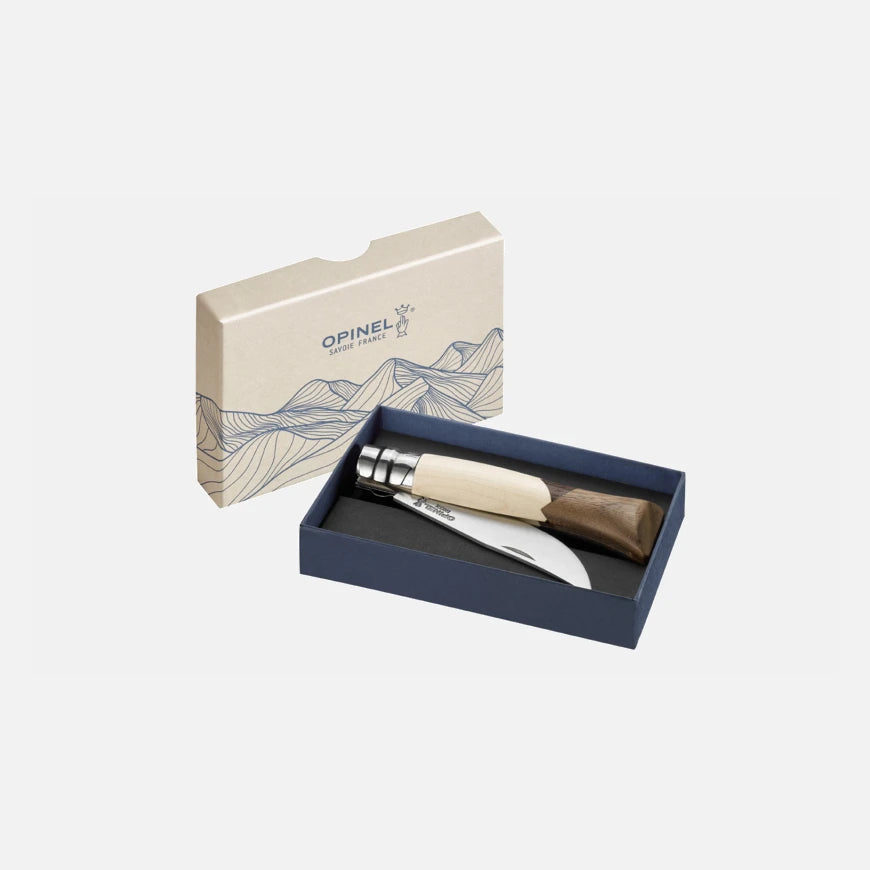 Opinel N°09 Cime Taschenmesser – Luxusmodell aus Edelhölzern – Made in France Opinel