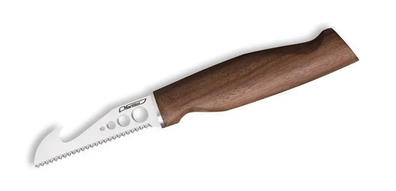 Marttiini Kräutermesser Kerääjä – Edelstahlklinge mit Lochungen, Birkengriff & Lederscheide Marttiini