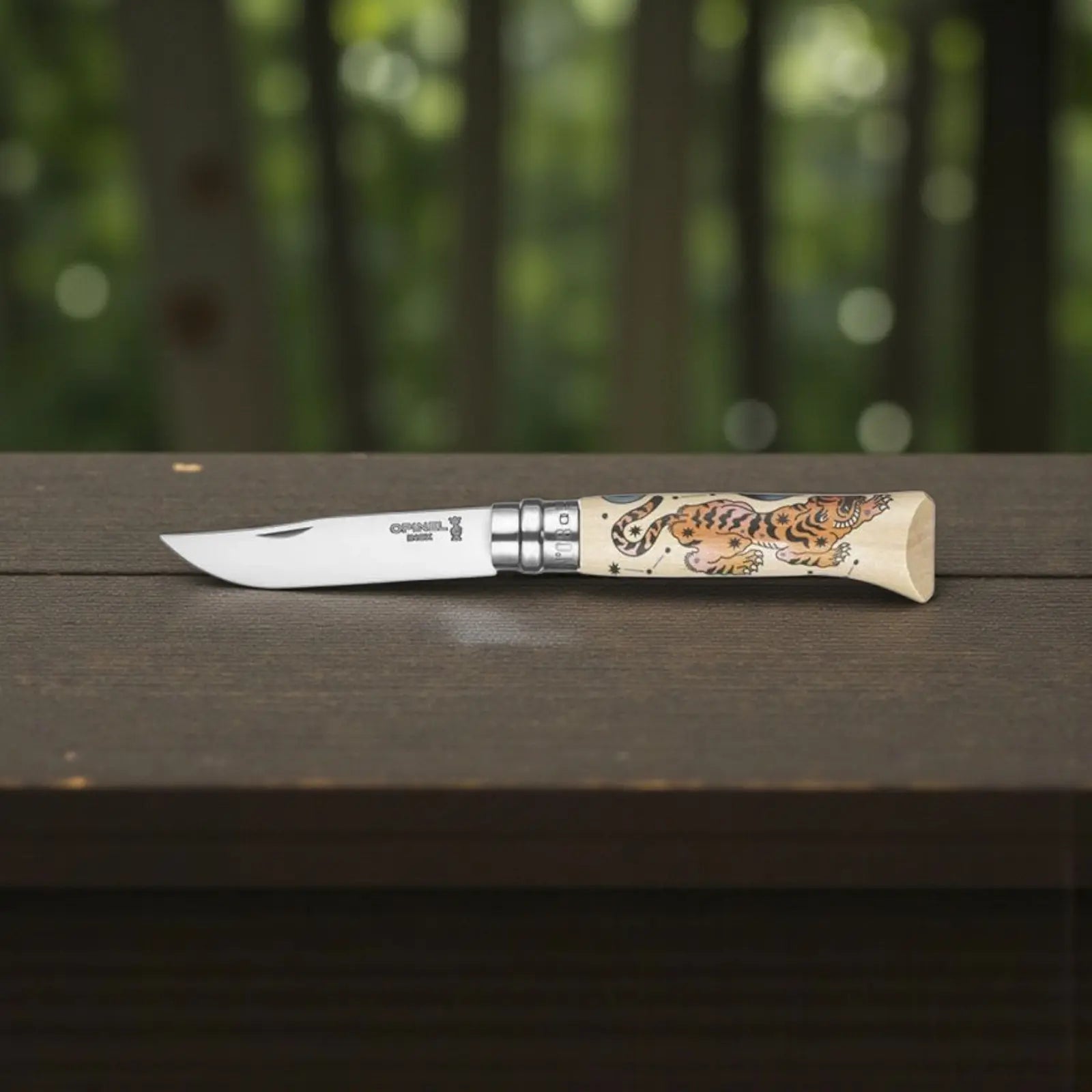 Opinel N°08 Cosmos Dalkhafine – Limitierte Edition (8.200 Stück, Made in France) Opinel
