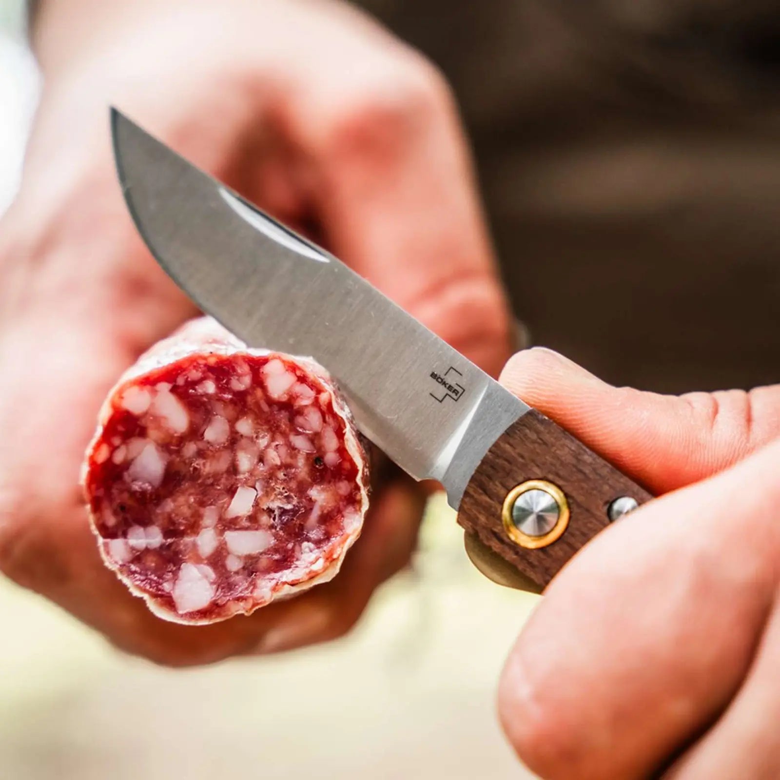 Böker Plus Rusticus Medium – Klassisches Taschenmesser im zeitlosen Design Böker Plus