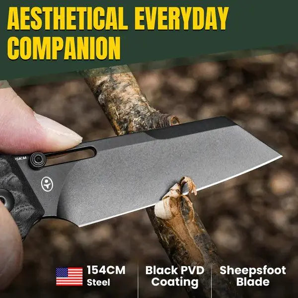 Kizer Task 154CM G10 All Black Kizer