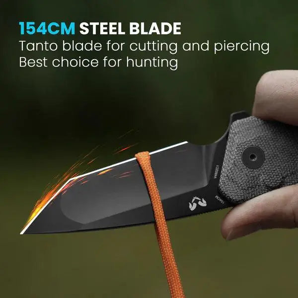 Kizer Mad Tanto Micarta Black Kizer