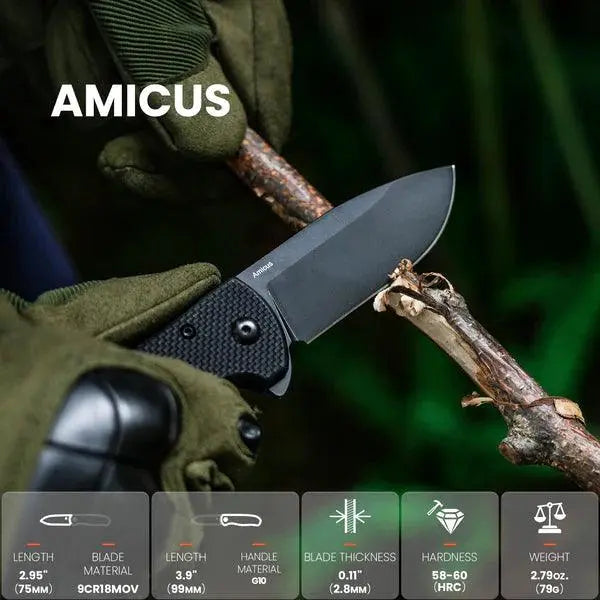 Kizer Amicus G10 Black Kizer