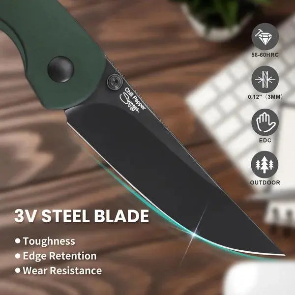 Kizer Chili Pepper 3V Aluminum Green Kizer