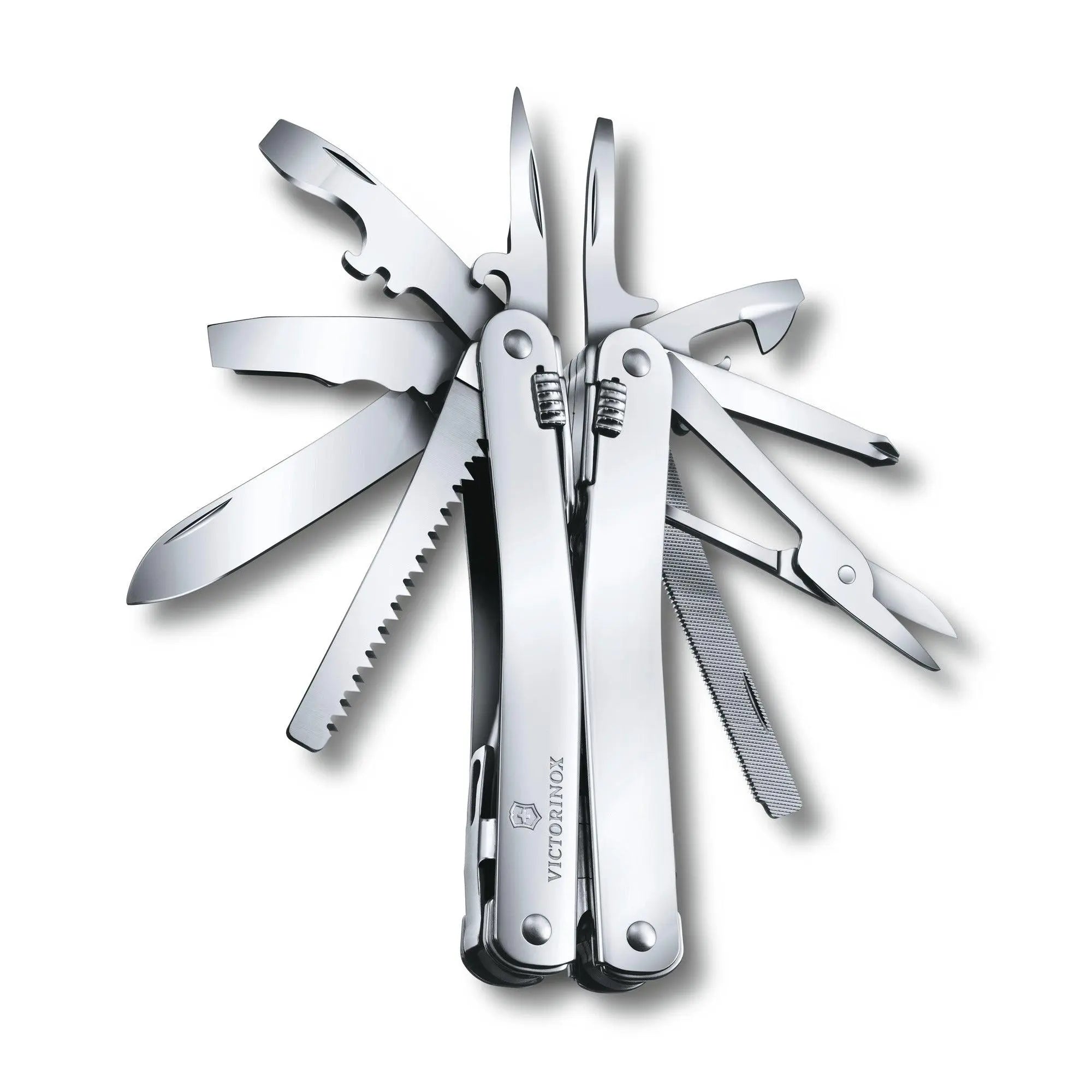 Victorinox SWISS TOOL SPIRIT X PLUS RATCHET 36 Funktionen SILBER 3.0236.L Victorinox