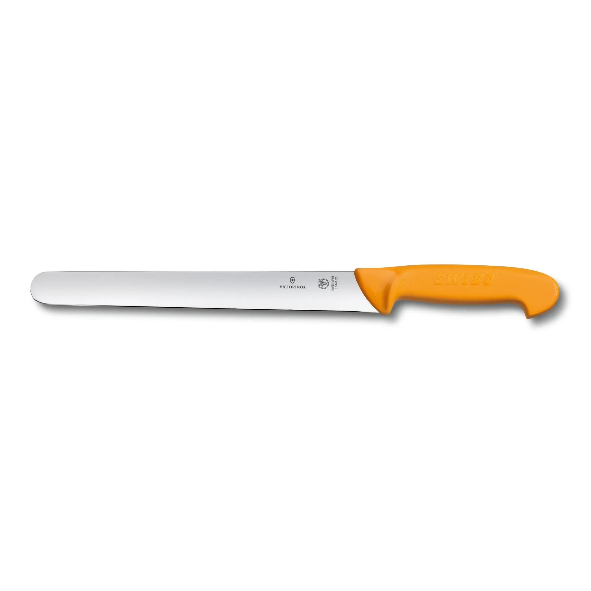 Victorinox Swibo Schinkenmesser mit 25 cm Klinge – ideal für feine Fleischscheiben. Ergonomisch, langlebig, spülmaschinenfest Victorinox