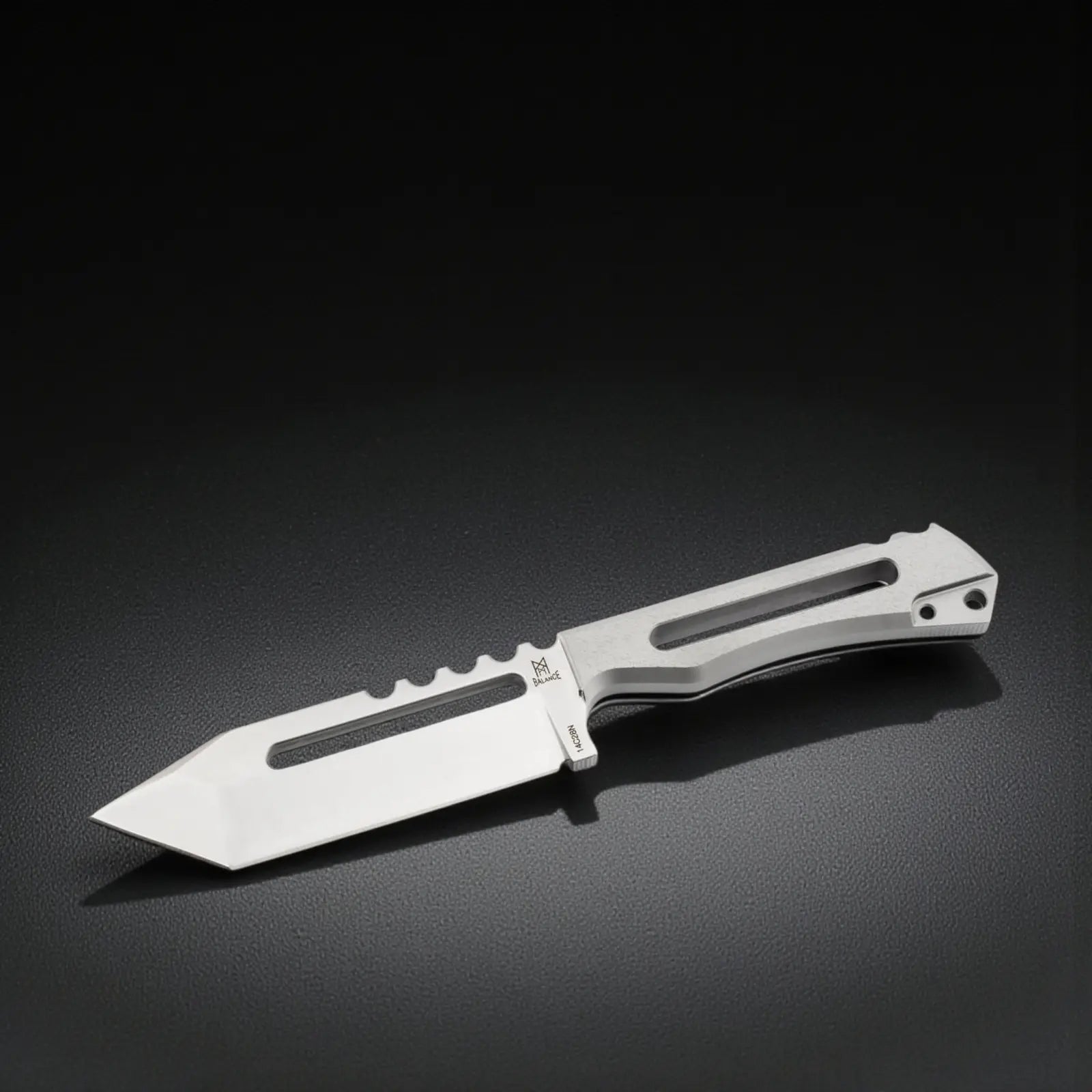 Midgards Messer Hödur Tanto Balance Line – kompaktes feststehendes EDC Midgards-Messer
