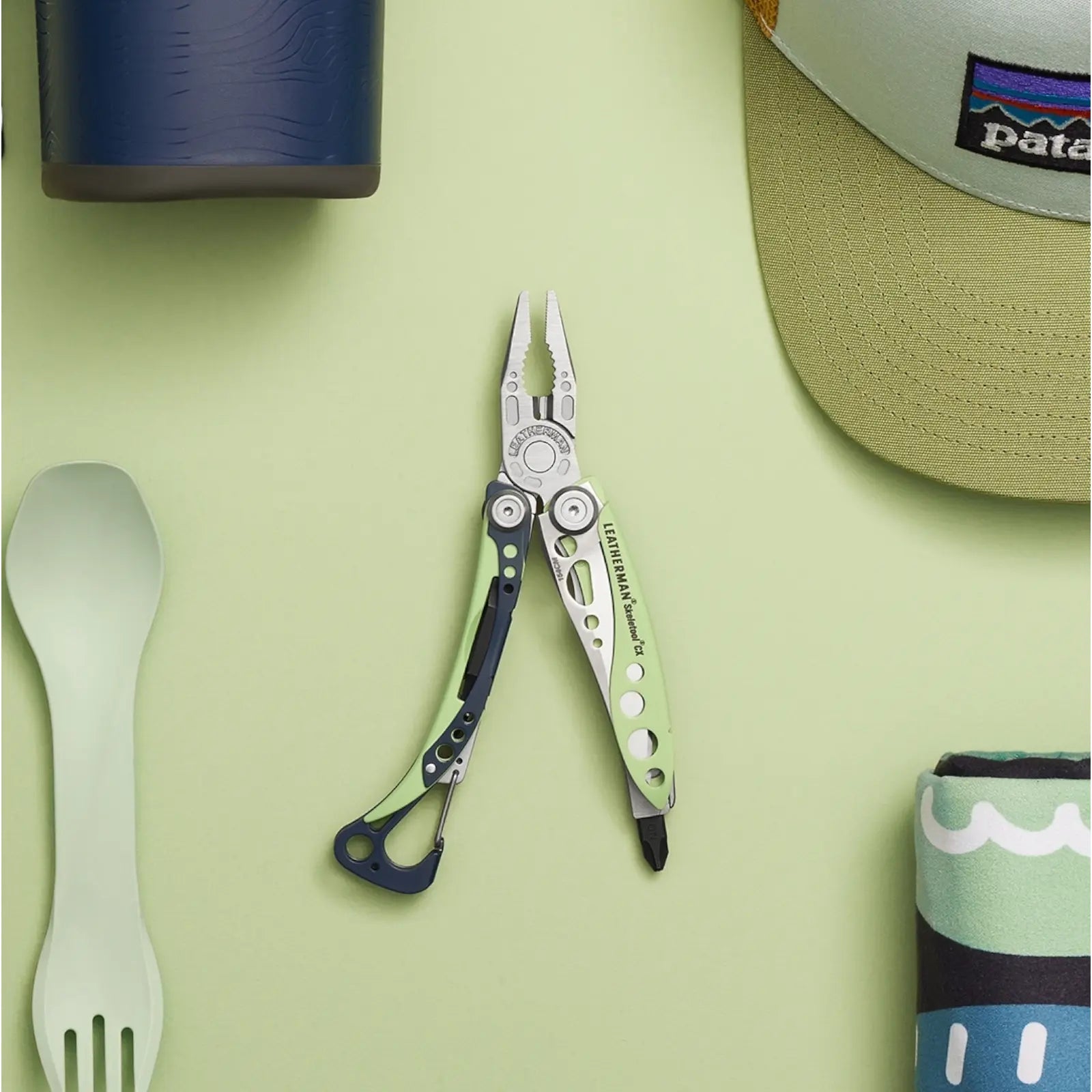 Leatherman SKELETOOL® CX Verdant 7 tools Leatherman