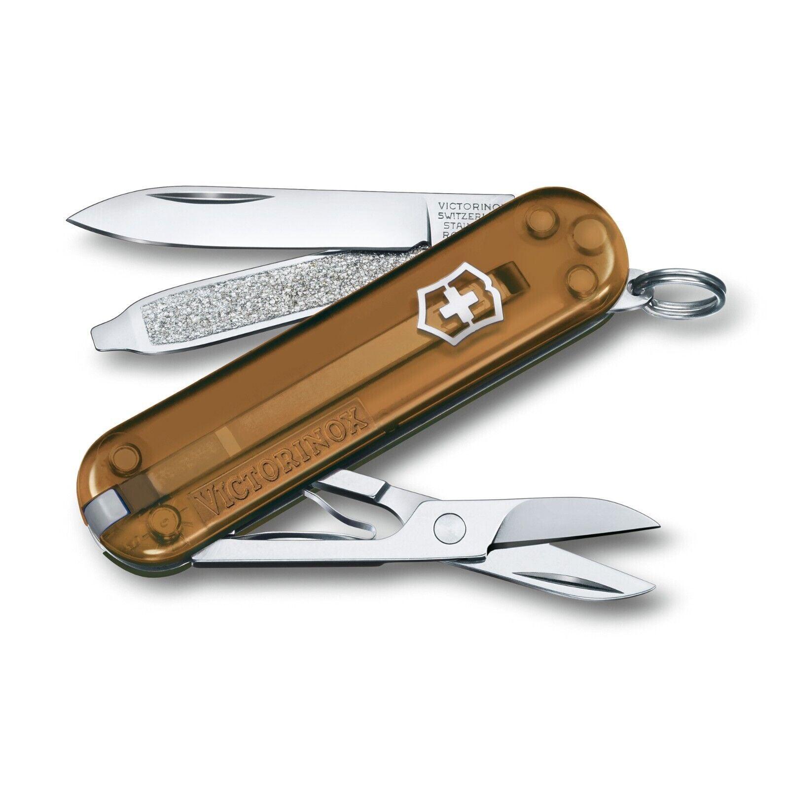 Victorinox Classic SD Taschenmesser Schlüsselanhänger Schere Messer Etui Hülle