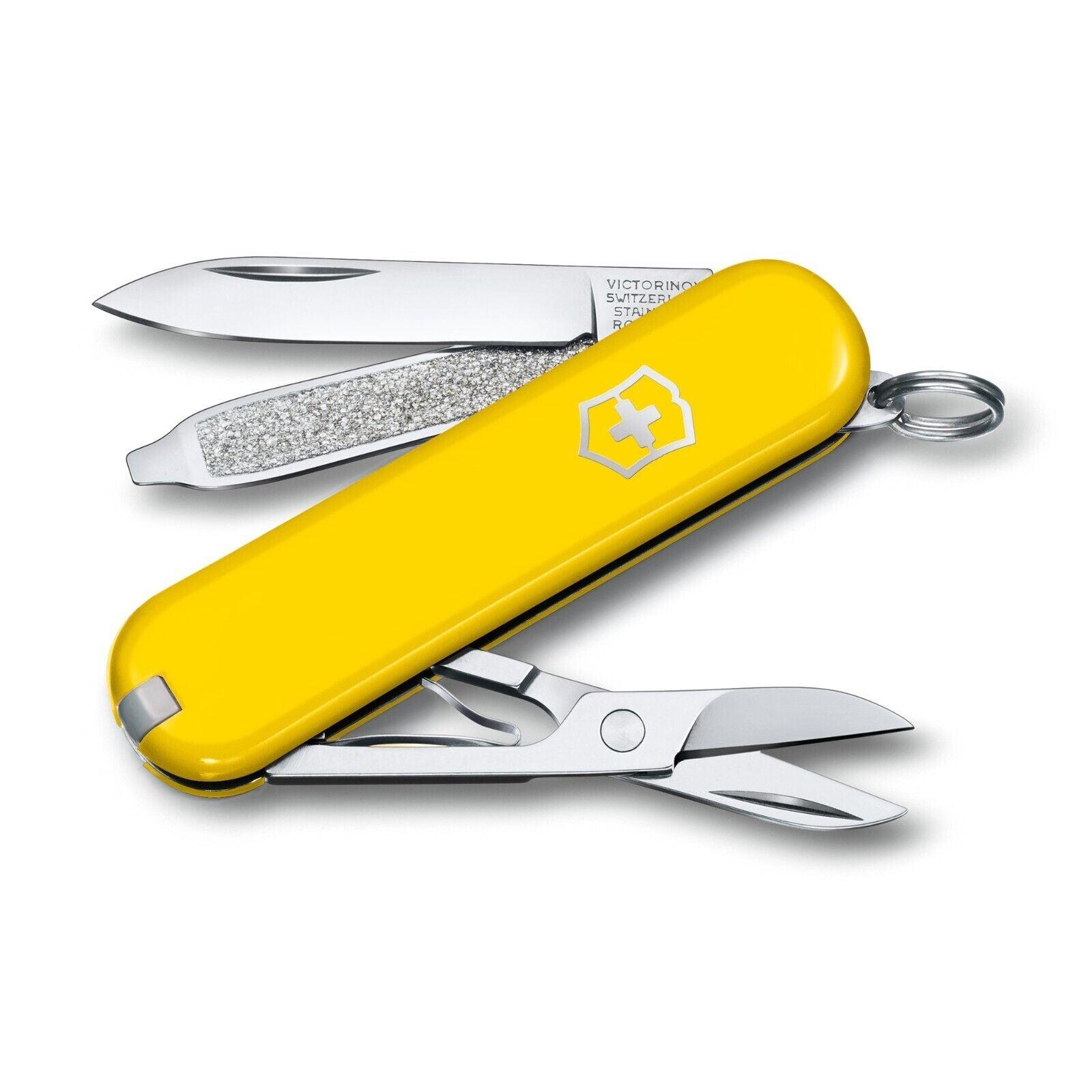 Victorinox Classic SD Taschenmesser Schlüsselanhänger Schere Messer Etui Hülle