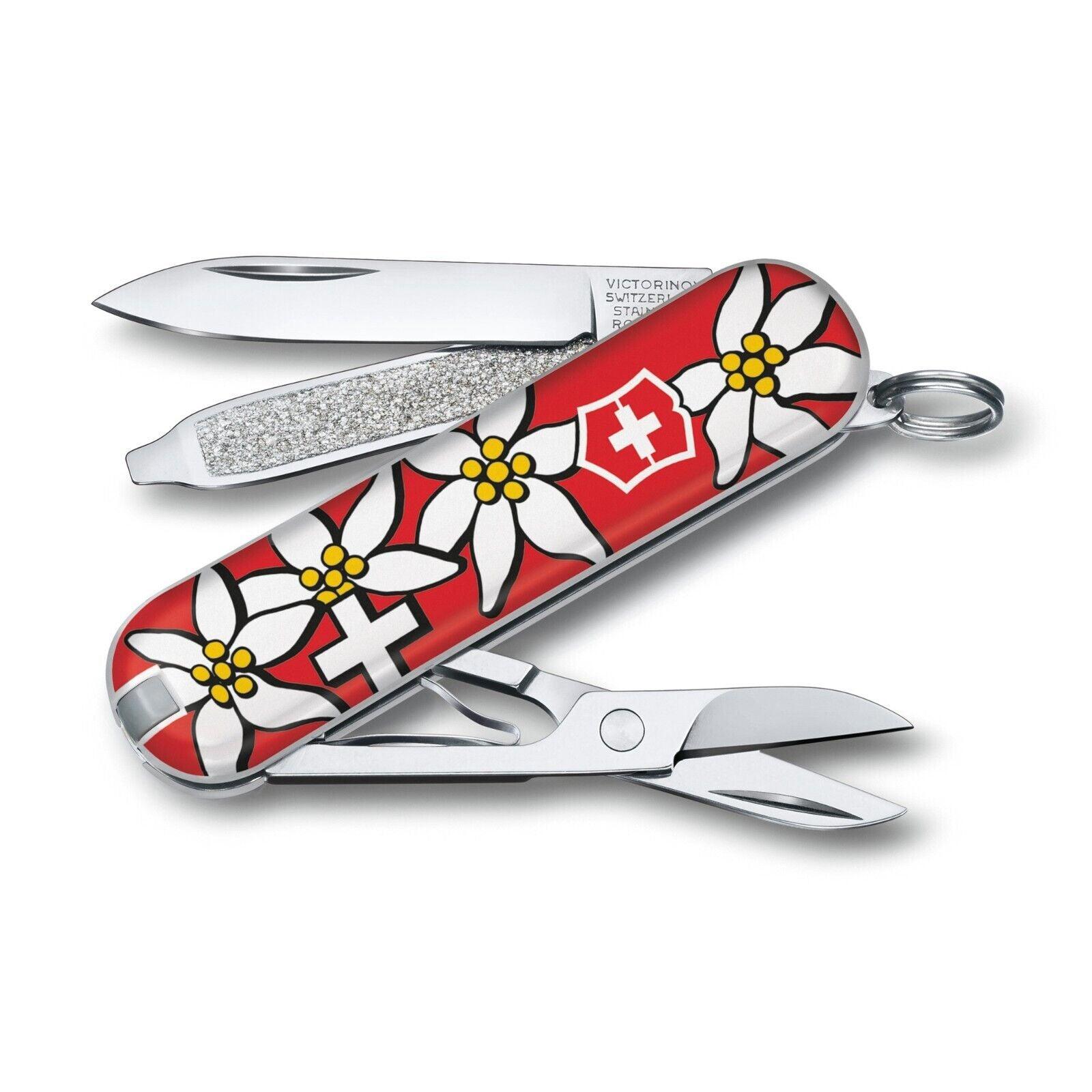 Victorinox Classic SD Taschenmesser Schlüsselanhänger Schere Messer Etui Hülle