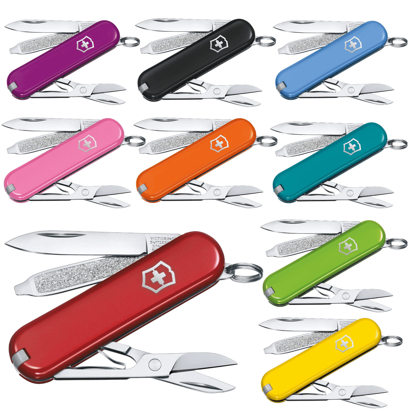 Victorinox Classic SD Taschenmesser Schlüsselanhänger Schere Messer Etui Hülle