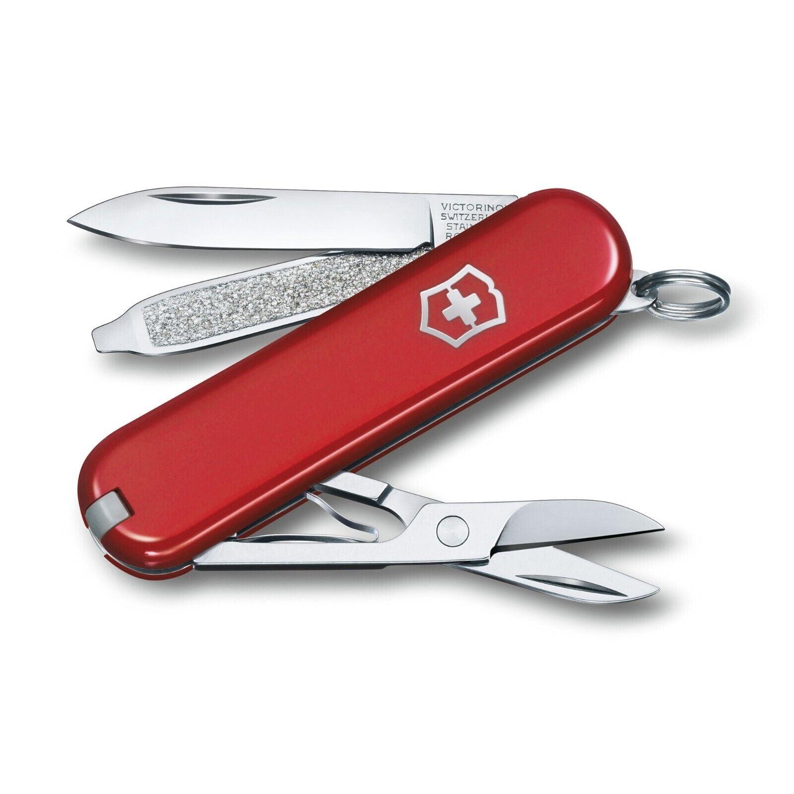 Victorinox Classic SD Taschenmesser Schlüsselanhänger Schere Messer Etui Hülle