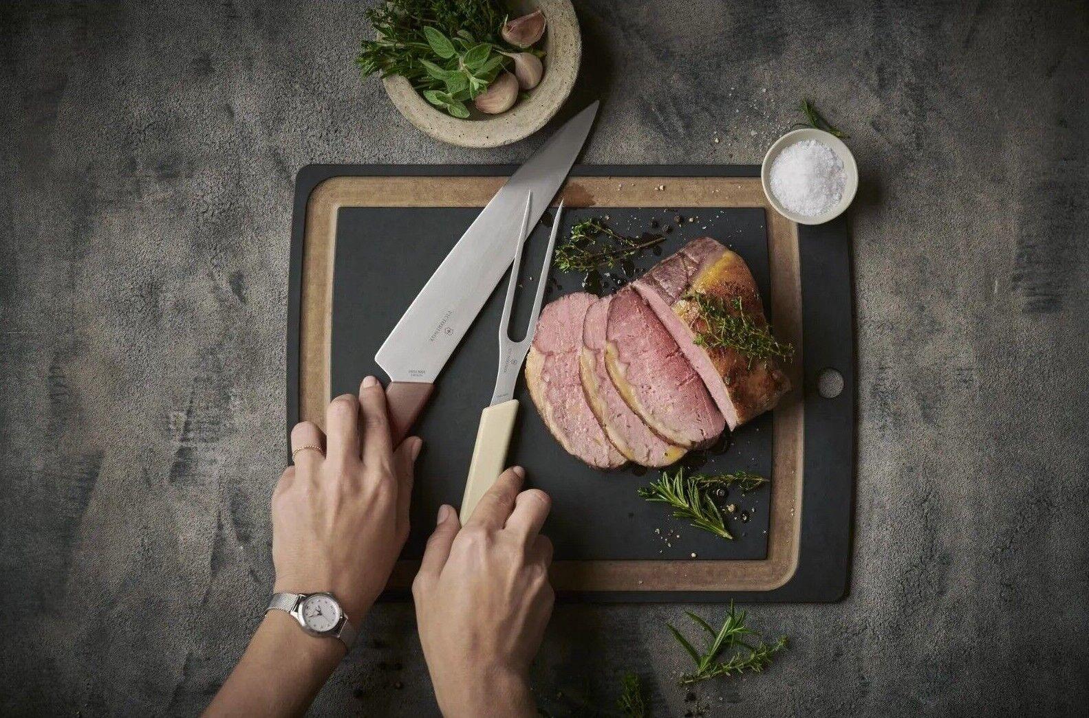 Victorinox Fleischgabel Bratengabel Tranchiergabel Grillgabel Swiss Rostfrei Victorinox