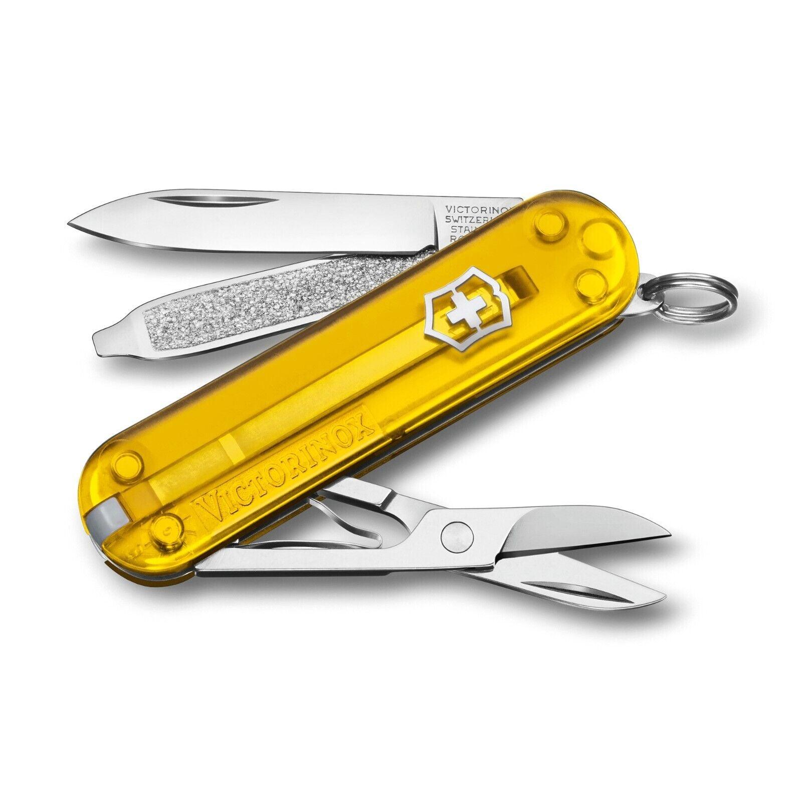 Victorinox Classic SD Taschenmesser Schlüsselanhänger Schere Messer Etui Hülle