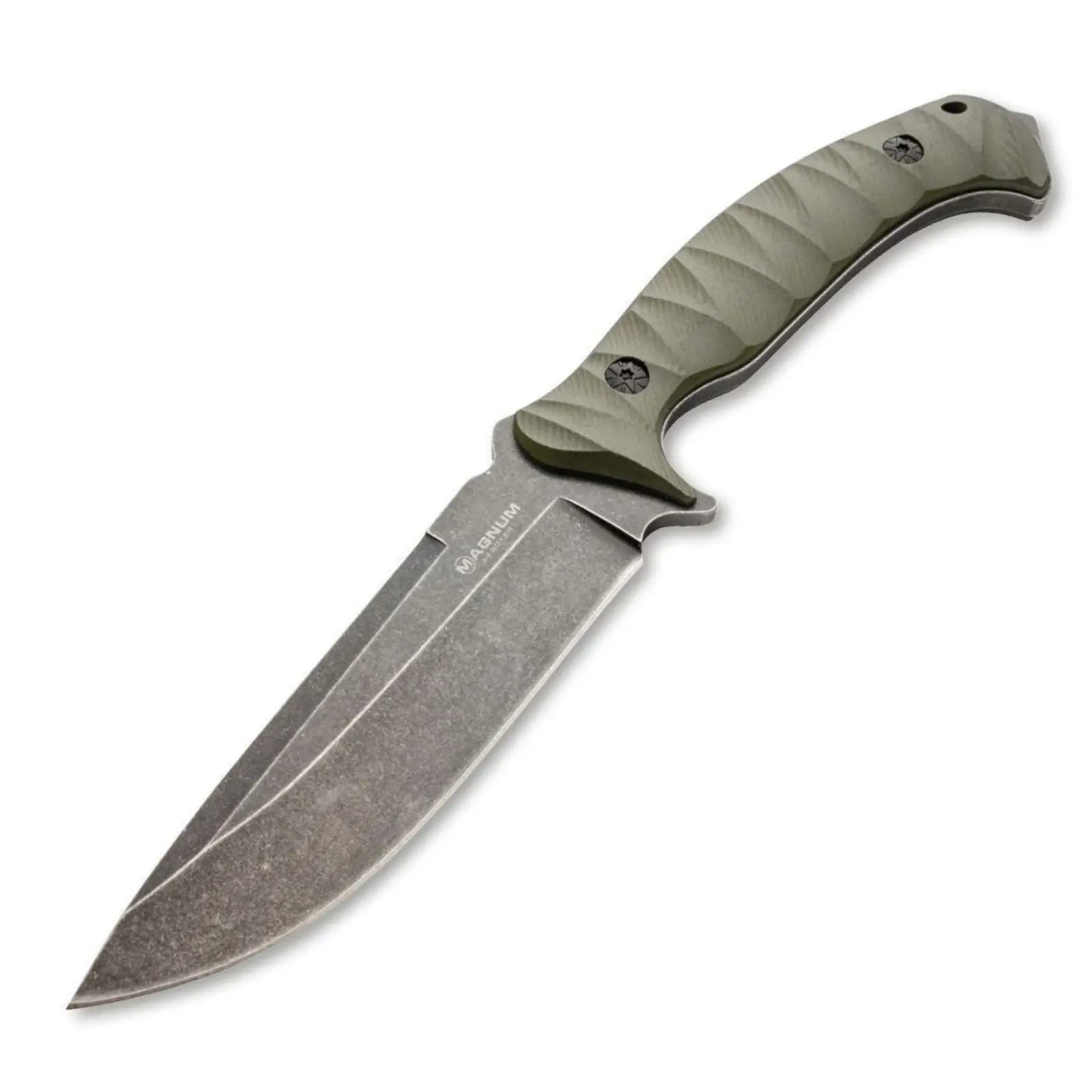 Böker Magnum Persian Fixed – feststehendes Outdoormesser mit 12 cm 440A Klinge, Full Tang & Kydexscheide Böker Magnum