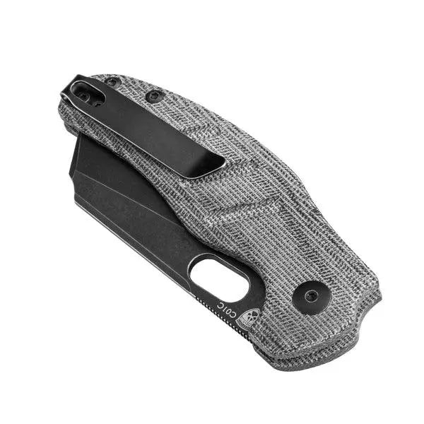 Kizer Sheepdog C01C Micarta Black Button Lock Kizer