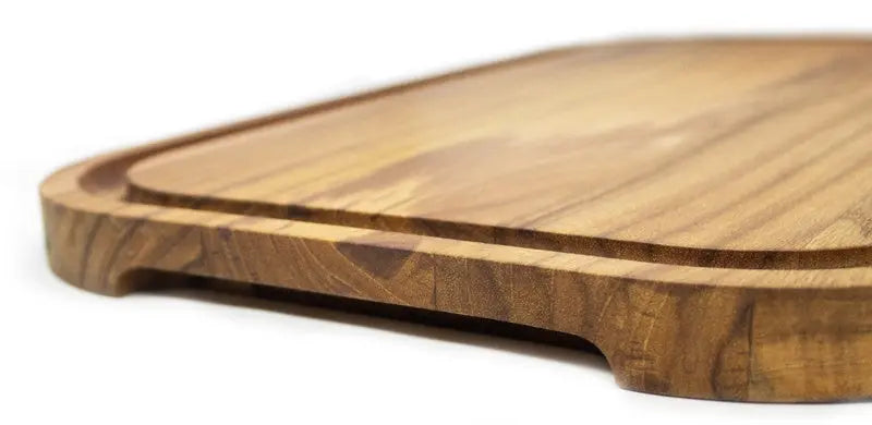 Stolf Teakholz Schneidebrett Elegance Culinary - 48 x 30 cm - GMELCH