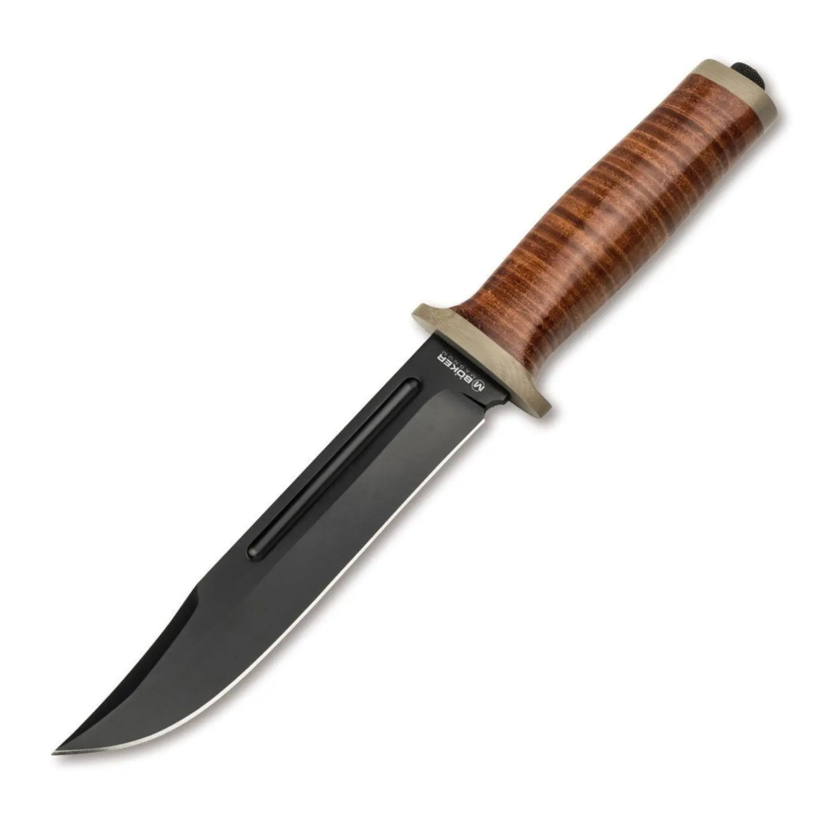 Böker Magnum Ranger Field Bowie Messer 440A Bowie Jagdmesser Outdoor Lederscheide Böker Magnum