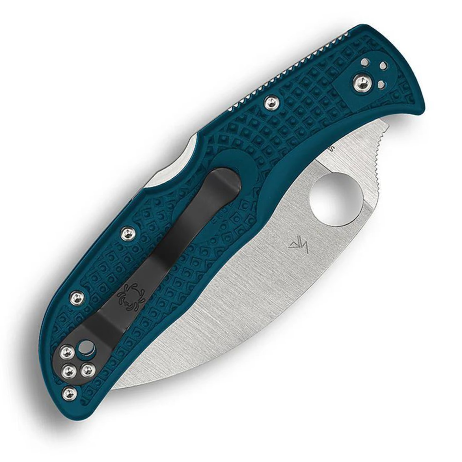 Spyderco C243FPWK390 Endela Wharncliffe – K390 Tool Steel, Blue FRN Spyderco
