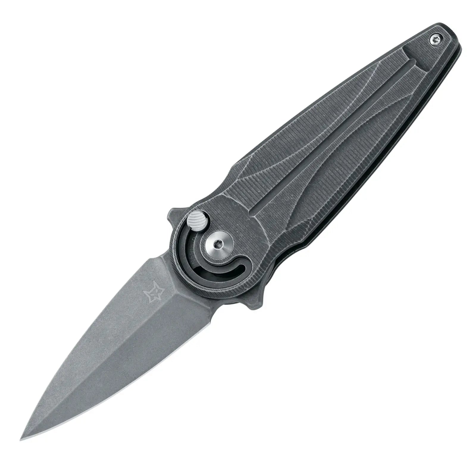 Fox Saturn Aluminium Grey – N690 – Radius Lock – Flipper – Fox Knives Fox Knives