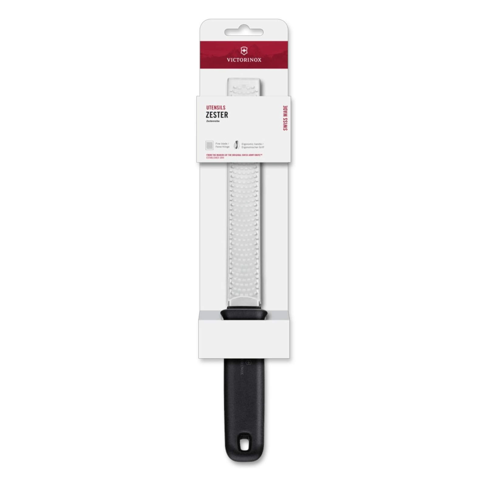Victorinox Zestenreibe 20 cm schwarz Reibe Küchenreibe 7.6087.3 Victorinox