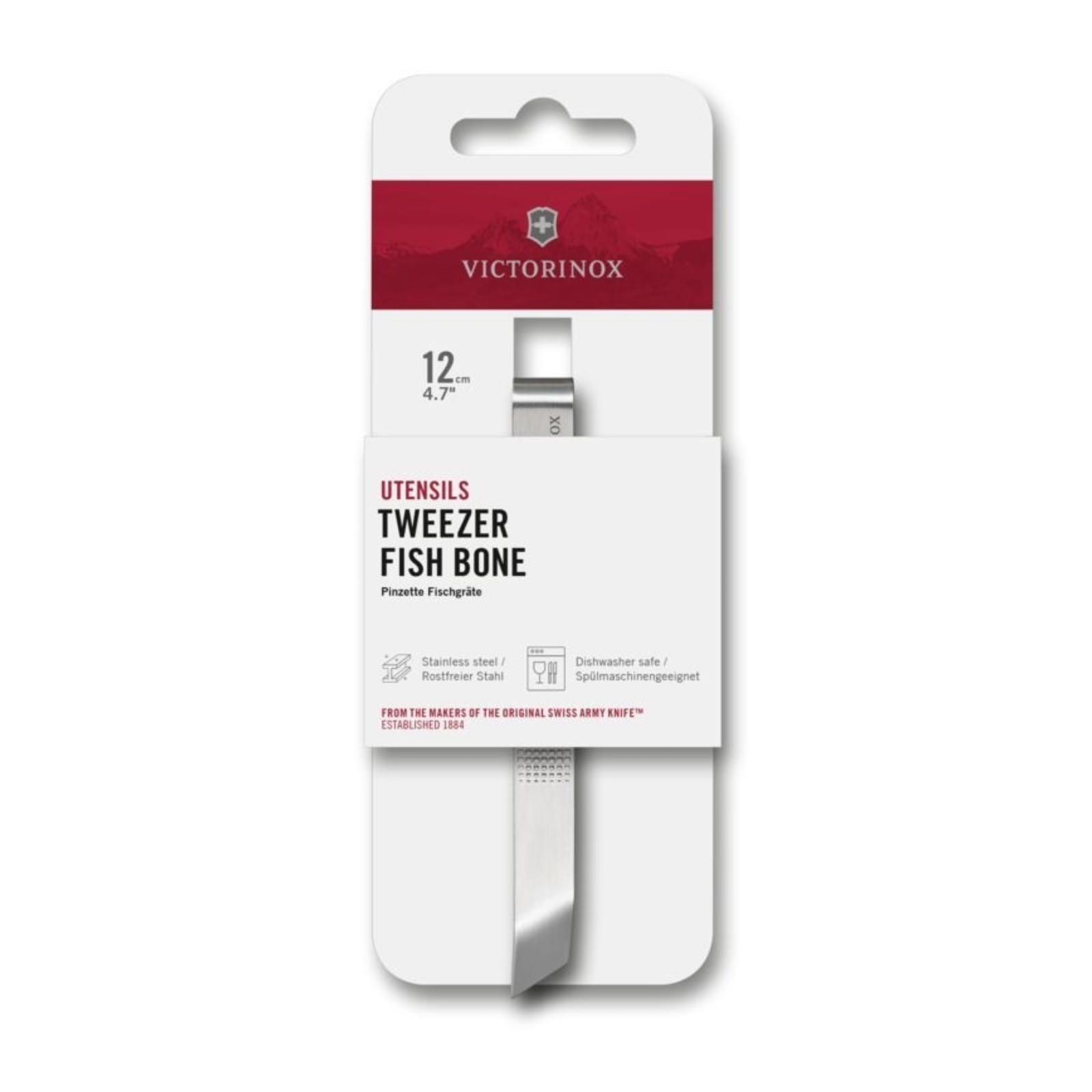 Victorinox Fischgrätenpinzette 12 cm Edelstahl Pinzette Fisch 7.6120 Victorinox