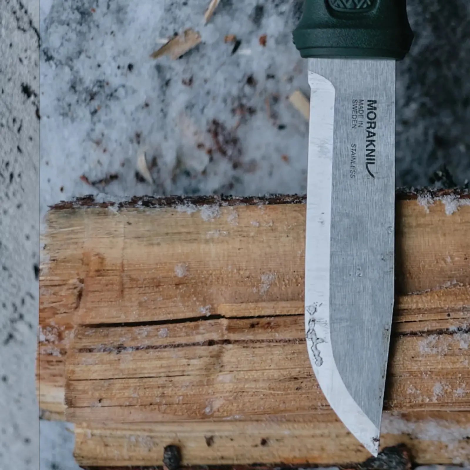 Morakniv Garberg (S) | Full-Tang Bushcraftmesser mit Scandi-Schliff Morakniv