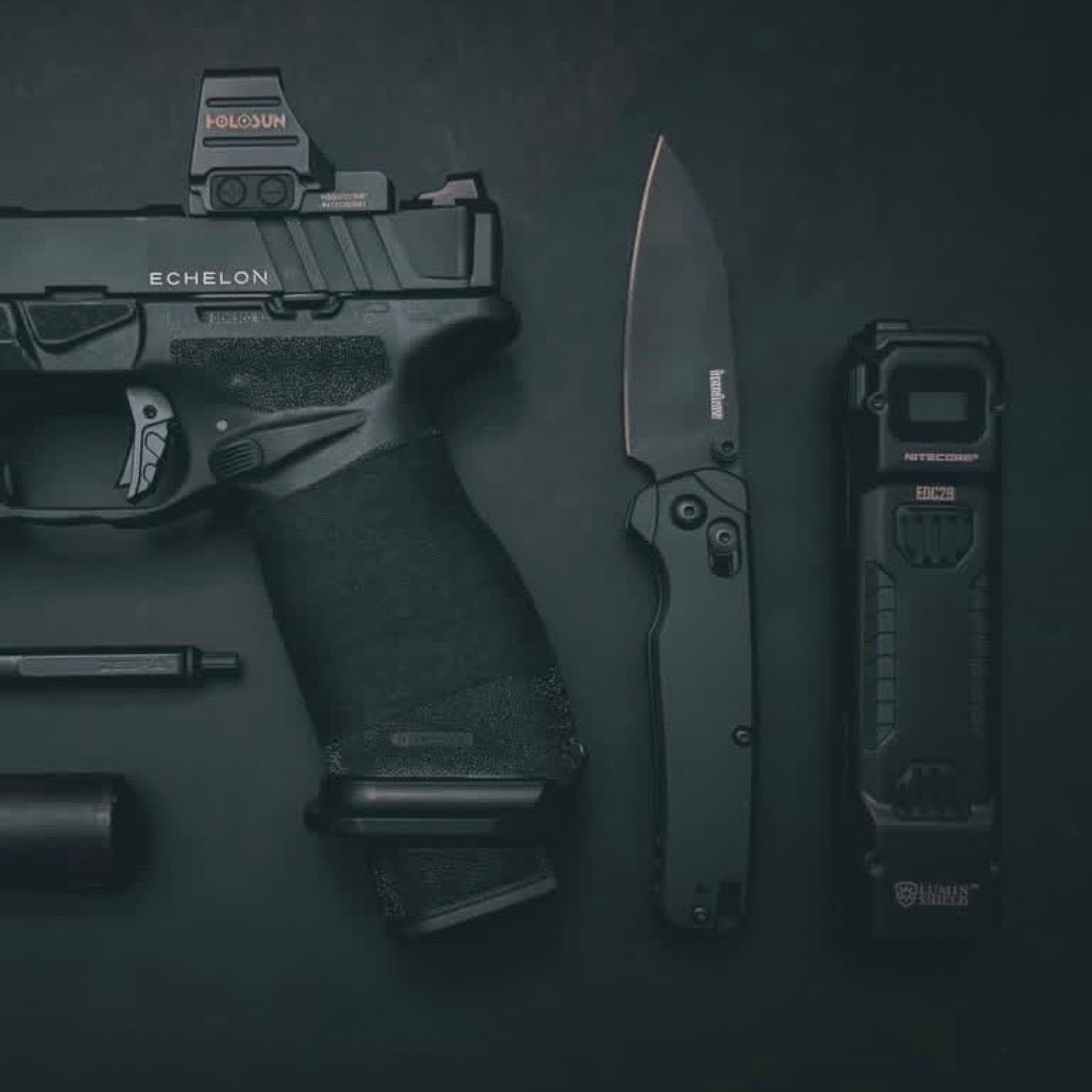 Kershaw Bel Air Clippoint MagnaCut All Black – Premium EDC Taschenmesser mit G10 & DuraLock | Made in USA Kershaw
