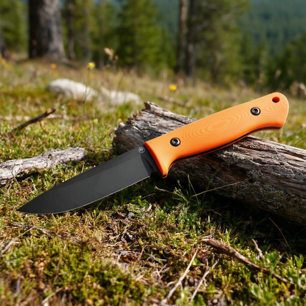 Böker DBK Bushfriend 2000 G10 Orange – Bushcraft-Messer mit 80CrV2, gefertigt in Solingen Böker Manufaktur Solingen